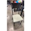 Image 3 : GLASSTOP DINING TABLE AND 6 CHAIRS
