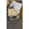 Image 3 : MCM INSPIRED METAL GLIDER LOVESEAT