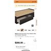 Image 2 : AMERIWOOD COLUMBIA WALNUT TWIN MATES BED - RETAIL $285