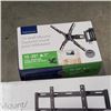 Image 2 : AS NEW INSIGNIA 13"-32" FULL MOTION AND 13"-32" FIXED TV WALL MOUNTS- RETAIL $99