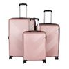 Image 1 : AMERICAN TOURISTER EXOLINE 3 PIECE HARD CASE LUGGAGE SET - RETAIL $799