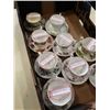 Image 2 : 9 CHINA CUPS AND SAUCERS: MYOTT, MELBA, QUEEN ANNE AND ROYAL ALBERT