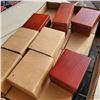 Image 2 : BOX OF NEW WOOD CASES WITH MAGNECTIC LIDS