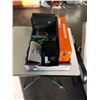 Image 1 : BOX OF ELECTORNICS, LIGHTS, STEEL SERIES GAMING KEYBOARD