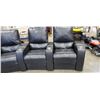 Image 2 : PALLISER 4 PIECE RECLINING THEATER SEATING WITH STORAGE AND CUP HOLDERS