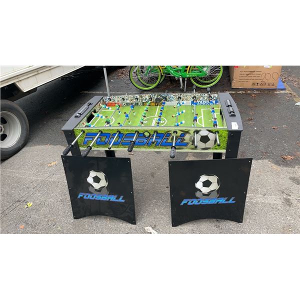 HATHAWAY PLAYOFF 4 PLAYER FOOSBALL TABLE MODEL VDF BG103 - ONE GUY BROKEN