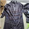Image 2 : 3 NEW BLACK SPIDERMAN BOYS S-120 COSTUMES AND 2 HIGH VIS STRAPS VESTS