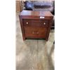 Image 1 : 2 DRAWER SIDE TABLE