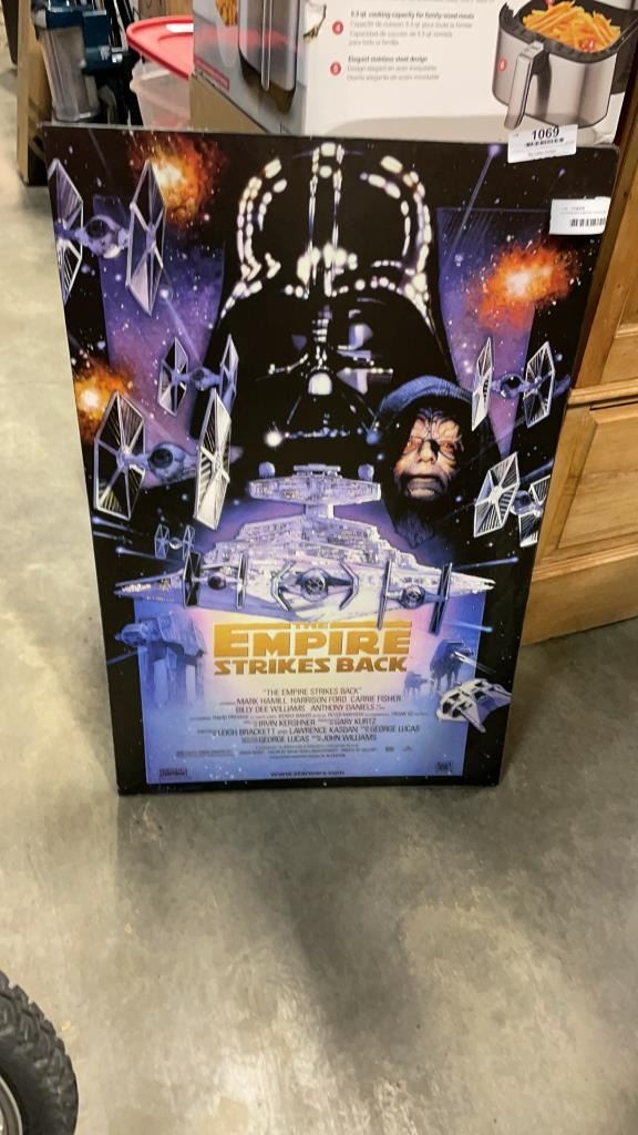 STARWARS EMPIRE STRIKES BACK PRINT