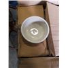 Image 3 : 3 CASES CAC GREENBRIAR BOWLS, PLATES AND PLATTERS - 3 DOZEN BOWLS AND PLATES, 1 DOZEN PLATTERS