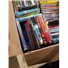 Image 3 : BOX OF DVDS AND MOVIES