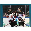 Image 1 : SHANE WRIGHT AND CONNOR BEDARD SIGNED TEAM CANADA 8 X 10 (GCG HOLO)