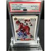 Image 1 : PAUL KARIYA SIGNED UPPER DECK ROOKIE CARD (PSA COA)