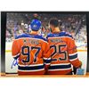 Image 1 : CONNOR MCDAVID AND DARNELL NURSE SIGNED OILERS 8 X 10 (GCG HOLO)