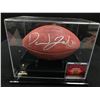 Image 1 : DAVID JOHNSON SIGNED GAME USED ARIZONA CARDINALS FOOTBALL IN DISPLAY CASE JSA COA