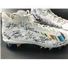 Image 2 : ARIZONA CARDINALS SIGNED GAME USED CLEATS; LARRY FITZGERALD AND CHANDLER JONES ON TOES (CARDINALS CO
