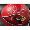 Image 2 : KURT WARNER SIGNED ARIZONA CARDINALS FULL SIZE PRO HELMET (JSA COA)