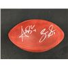 Image 1 : ARIZONA CARDINALS KICKERS ZANE GONZALEZ AND ANDY LEE SIGNED FOOTBALL (CARDINALS COA)