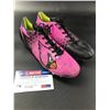 Image 1 : JUSTIN BETHEL GAME WORN BREAST CANCER AWARENESS ARIZONA CARDINAL CLEATS PSA DNA