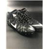 Image 1 : DAVID JOHNSON SIGNED GAME USED NIKE CLEATS (CARDINALS COA)