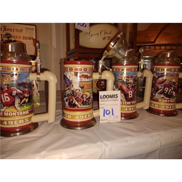 LICENSED 49ERS IRONSTONE STINE COLLECTION