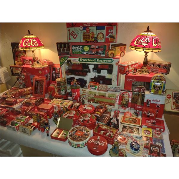 HUGE LICENSED COKE LOT (MOSTLY NEW )