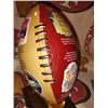 Image 2 : 49ERS 5 X SUPER BOWL LIMITED EDITION FULL SIZE HARD BALL ON STAND