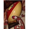 Image 4 : 49ERS 5 X SUPER BOWL LIMITED EDITION FULL SIZE HARD BALL ON STAND
