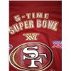 Image 6 : RARE 49ERS  5 X SUPER BOWL CHAMP JACKET MAN'S XXL  (LOOKS NEW )