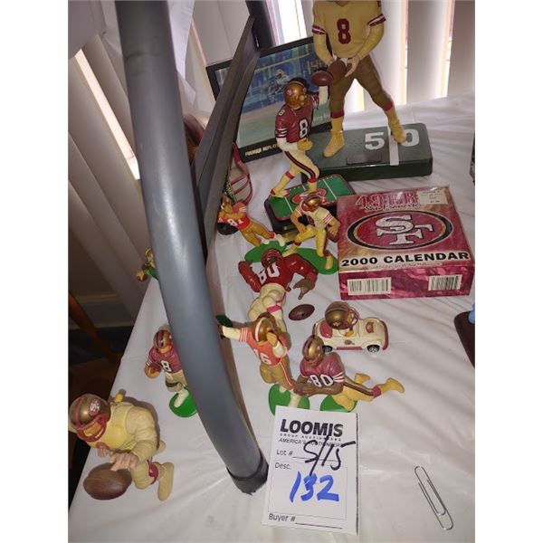 LARGE LOT OF 49ERS COLLECTIBLES