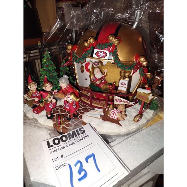 NEW DANBURY MINT GAME DAY AT SANTAS