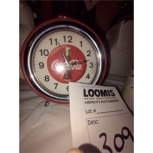 VINTAGE COKE ALARM CLOCK