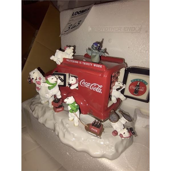 NEW COKE  POLAR BEAR DELIVERY IS THIRSTY WORK