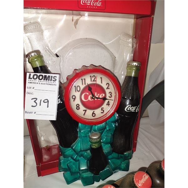VINTAGE DESIGN COKE CLOCK