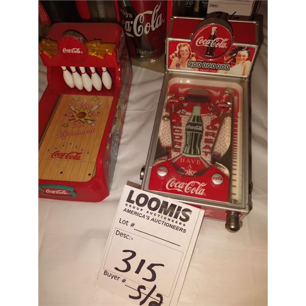 S/2 COKE B/0 VINTAGE ARCADE GAMES