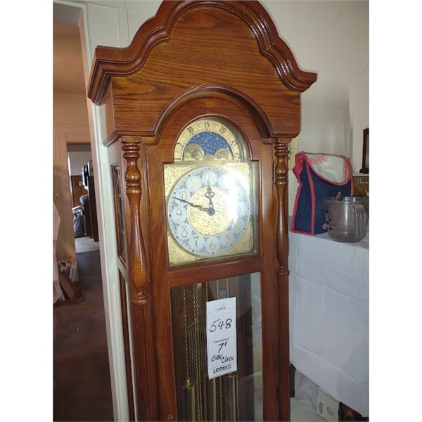 LIKE NEW RIDGEWAY GRANDFATHERS CLOCK