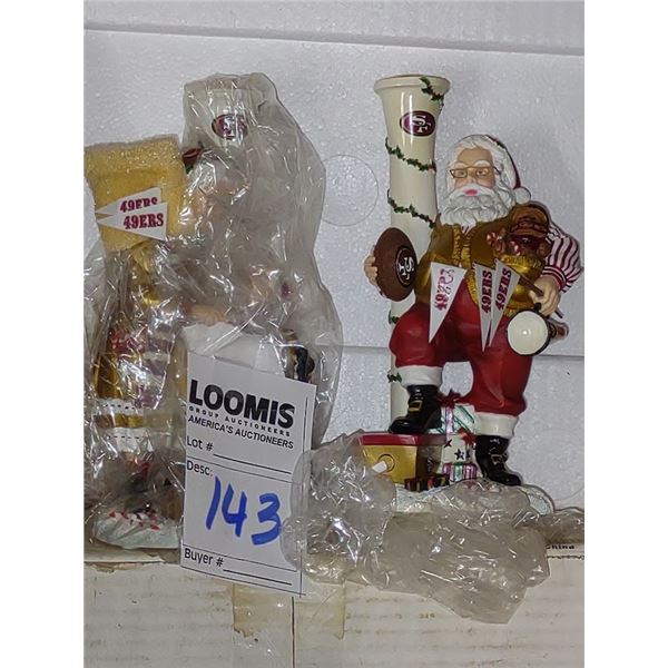 S/2 NEW 49 ERS Candlesticks