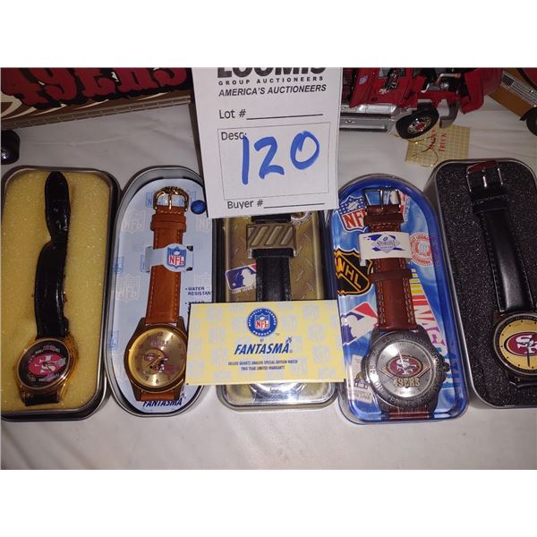 NEW 49ERS WATCH COLLECTION