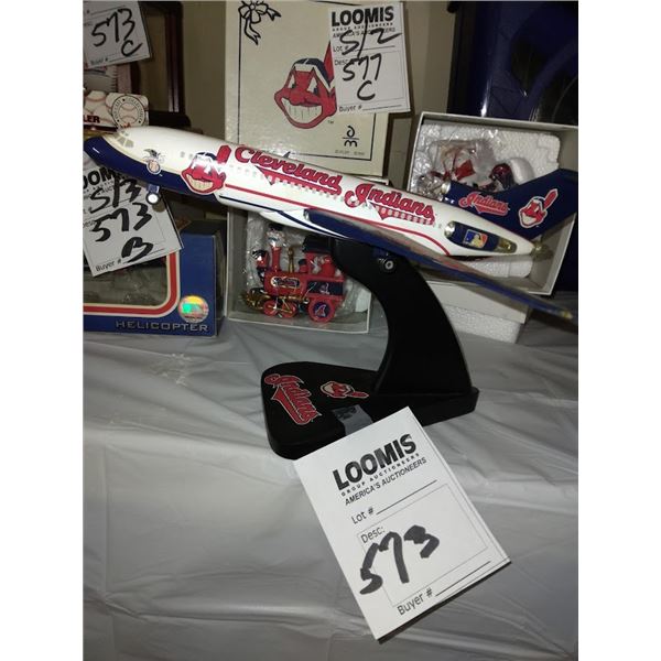 DIE CAST INDIANS 727 JET LINER