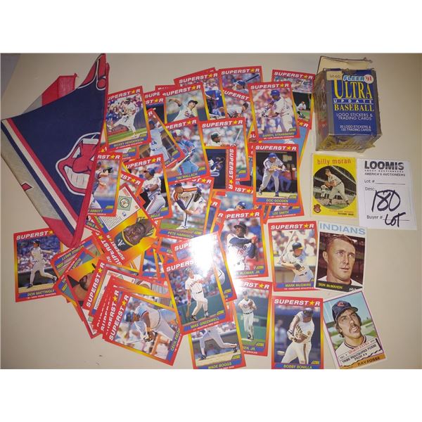 LARGE VINTAGE BASEBALL CAR LOT