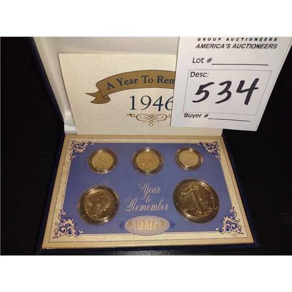 1946 Year To Remember Coin Set