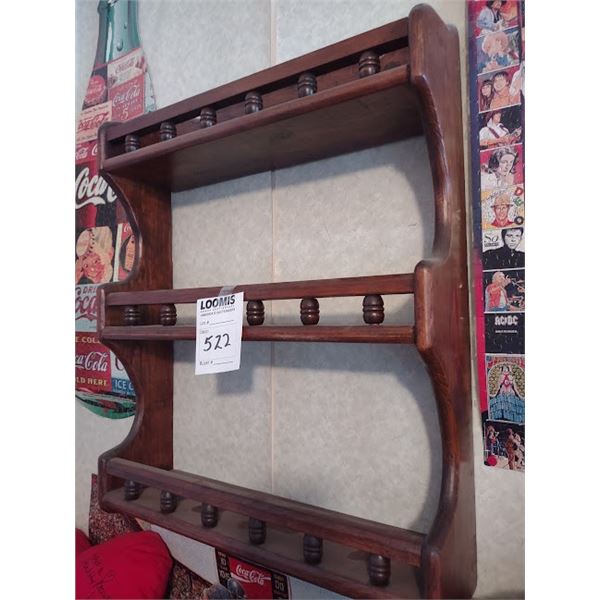 Wood Wall Display Unit