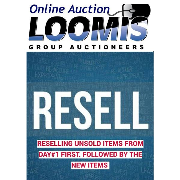 NEW NOTICE TO BIDDERS/ RESELLING  UNSOLD 49ER & COKE ITEMS