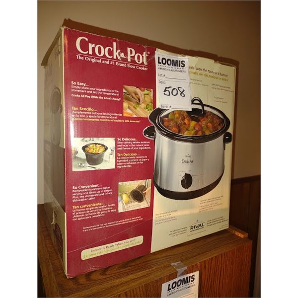 RIVAL CROCKPOT LIKENEW