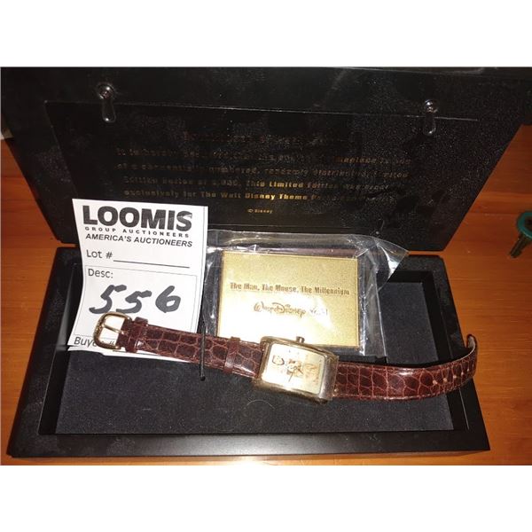 The Millennium Walt Disney watch/. GOLD
