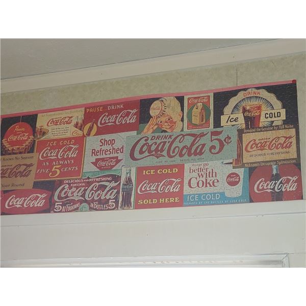 CC VINTAGE PUZZLE WALL ART  S/14
