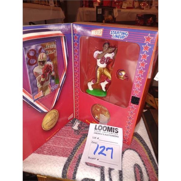 WHEATIES STARTING LINE UP / JERRY RICE