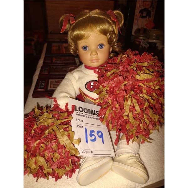 SF Cheerleader Porc Collectore Doll