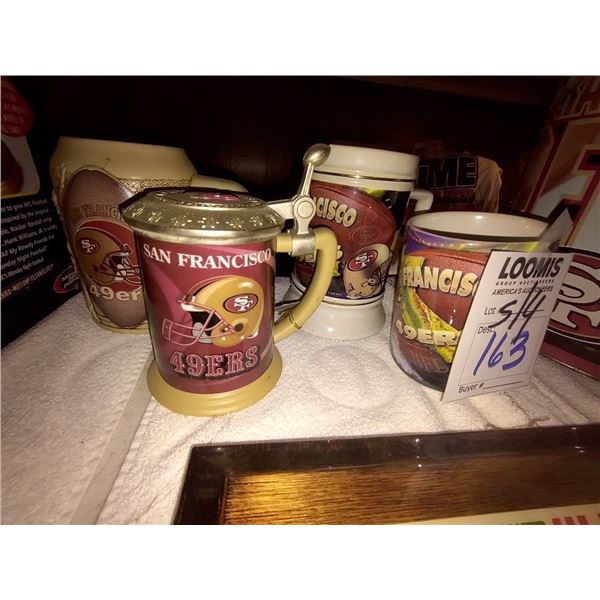 S/4 HIGH END NEW COLLECTORS MUGS