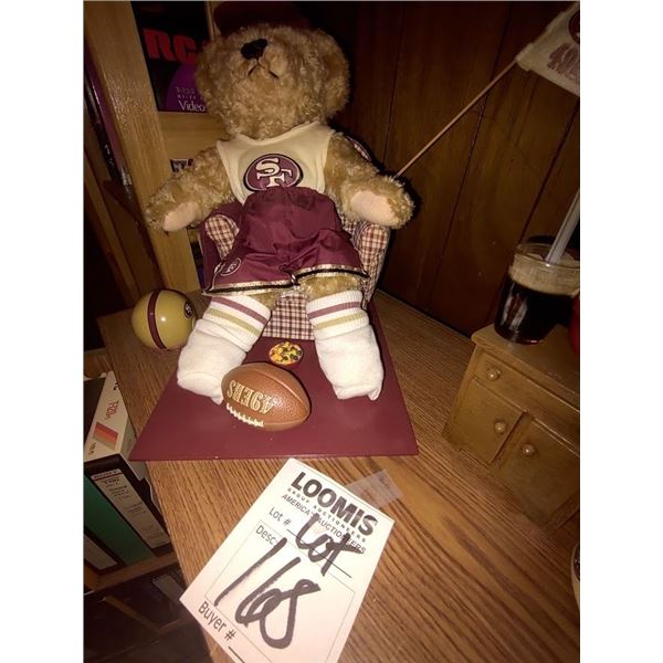 VINTAGE SF BEAR & OTHER ITEMS